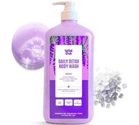 Fitkari & Epsom Salt Body Wash | 750 ml Value Pack | Added Hyaluronic Acid, Probiotics & Ceramides | Shower Gel for Odor Control, Muscle Relaxation, Skin-Mind Purifying & Post-Workout Recovery