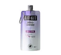 FitKit Caffeine Gentle Repair Shampoo & Conditioner - Ideal Gym Shower Kit for Healthy Hair Growth - Helps to Prevent Hair Loss - Coconut Milk Provides Moisture & Softness to Dry Hair - 200ml