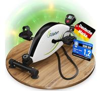 Fitleben Wohltritt Pedal Trainer for Seniors Test Winner, Height-Adjustable Exercise Bike for Seniors, Joint-friendly Arm Trainer & Leg Trainer, Muscle Building - Table Bike / Desk Bike at Home