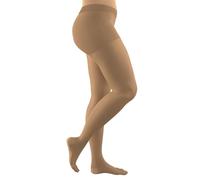 FITLEGS - Tights Compression Stockings - Class 2 (23-32 mmHg) - For Swelling, Varicose Veins & Mild Lymphoedema, Beige, Extra Large