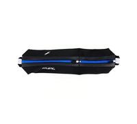 Fitletic Bolt Double Pocket Running Belt & Active Fanny Pack for Men & Women - Water Resistant, Lightweight Sl esign - Patented No Bounce Hip Hugging Fit - Holds Any Phone