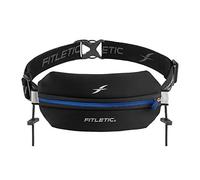 Phone Holder Neo Racing 'Bum Bag' and Running Belt with Strap, Black/Blue Fitletic Blue One Size