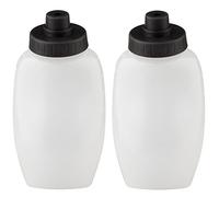 Fitletic Water Bottles 2x(6oz) 170ml Capacity Lightweight Reusable Hydro Flask Compatible with Fitletic Running Belt, BPA Free Water Bottle Ideal for Running and Outdoor Activity Dishwasher Safe