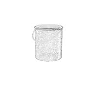 Fitlin Fashionable Indoor Garbage Bin, Acrylic Kitchen Trash Can, Round Pedal Trash Can with Lid, Waste Paper Basket for Home Kitchen Office,Get More Storage(Gris)