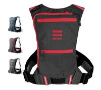 FITLY Minimalist Running Pack | Unisex Backpack with Phone Holder, Storage & Thoracic Belt | Carry Personal Items When Running | Running Gear Men & Women | Lightweight