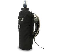 FITLY Running Handheld Water Bottle 12 oz Soft Flask - Hand Water Bottle For Runners, Hiking, Skiing & Outdoor Activity - Fits F2, F2, F3 & F4 Collapsible Flask - Hydration Bottle Holder with Pocket