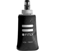 FITLY Soft Flask 150ml | Shrink As You Drink Soft Flask for Hydration Pack | Folding Water Bottle Ideal for Running, Hiking, Cycling, Climbing & Rigorous Activity