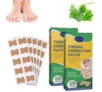 Fitmedify Nail Patches - Easy Patches for Toe Nails, Fit Medify Toenail Patches, Ingrown Toenail Corrector Strips, Easypatches Correction Patches for Beautiful and Healthy Nails (100pcs)