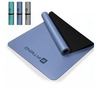 FITMIND Professional PU Rubber Yoga Mat, Double-Sided Non Slip Sweat Resistant Exercise Mat for Men Women, Comfortable Extra Long & Wide for Yoga, Pilates, Fitness, Home Gym, 1830×680×4.5mm Thick