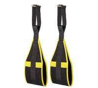 Fitness Ab Straps Hanging Abdominal Suspension Belt Booster Belt Suspension Leg Lift Sling Waist And Abdominal Trainer(Yellow)