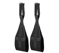 Fitness Ab Straps Hanging Abdominal Suspension Belt Booster Belt Suspension Leg Lift Sling Waist And Abdominal Trainer(Noir)