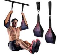 Fitness Ab Straps Hanging Adjustable Arm Hanging Ab Straps For Pull Up Bar Abdominal Muscle Building Core Strength Training Leg Raise Strap Home Gym