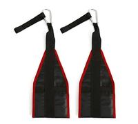 Fitness Ab Straps Hanging Home Abdominal Training Belt Cantilever Training Belt Abdominal Exerciser(Red)