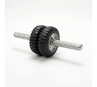 Fitness Abdominal Wheel Core Roller Exercise Wheel Strength Tool With Stainless Steel Shaft And Rubber Casters Suitable for home workouts core, 150mm, style to 4