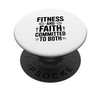 Fitness and Faith: Committed to Both PopSockets Adhesive PopGrip