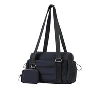 Fitness Bag, 2-Piece Set - Min-i Duffle with Wet Pocket & Coin Wallet, Lightweight Workout Tote with Shoe Compartment, 29x10.6x20cm, Waterproof, Easy to Carry, Perfect for Weekender Trips