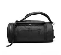 Fitness Bag Dry Wet Separation Fitness Bag Multifunctional Dual Shoulder Men's and Women's Travel Bag Large Duffle Bag(Black)