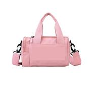 Fitness Bag Multifunctional Sports Backpack Adjustable Strap Large Capacity with Zipper for Fitness(Pink)