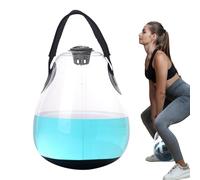 Fitness Bag, Weighted Inflatable Kettlebell, Flexible Weight Adjustment, Core Training and Balance Exercises Equipment (Adjustable), Ideal for Work Area, Home, Travel