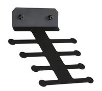 Fitness Band Rack - Gym Organization for Home Gym, Organization, Fish Bone Design for Foam Rollers, Chains, Straps, Jump Ropes, Arch Space