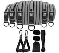 Fitness Bands, Elastic Exercise Bands, Heavy Duty Non-Slip Strap Equipment for Physical Strength Stretching Pilates Home Gym Outdoor Activities