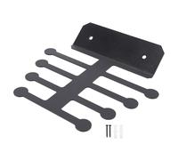 Fitness Bands Rack Wall Mount Sturdy Iron Multi Purpose Storage Hanger Organizer for Home Gym Garage Workout Accessories 7.5x6.1in