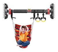 Fitness bar, Chin Up Bar Portable wall-mounted pull-up bar, No screw door corridor steel fitness horizontal