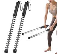 Fitness Battle Ropes for Home Training, Indoor Cardio Trainer | Pack of 2 Wireless Battle Ropes for Gym, MMA, Bodyweight Exercises, Boxing, Cardio Training and