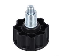 Fitness Bicycle Replacement Pull Pin Knob, Ball Pin Knob Replacement, M-18 Locking Screw Spring Loaded Adjustment Knob, for Exercise Bikes Cardio Equipment(M-18)