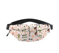 Fitness Bum Bag Fitness Trainer Gift Workout Crossbody Bag Gym Coach Gift Weightlifting Gift For Gym Lover, LOW-S-HIGH Bag