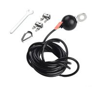 Fitness Cable for Pulley System 4M Steel Wire Rope Replacement Part Lat Pull Down Attachment Home Gym 5mm