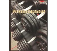 Fitness Calendar: Workout Planner & Progress Tracker for Goal Setting, Exercise Logging, and Training Schedules | 8.25 x 11 in, 110 Pages, Hardcover