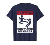 Fitness Carnivore Diet Ketosis Keto T-Shirt, Men, Navy Blue, Medium