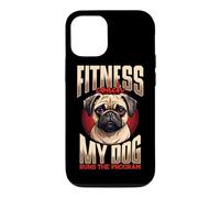 Fitness Coach My Dog Runs The Program Pug Case for iPhone 12/12 Pro