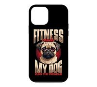 Fitness Coach My Dog Runs The Program Pug Case for iPhone 12 mini