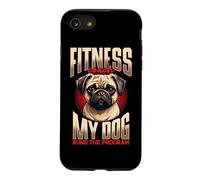 Fitness Coach My Dog Runs The Program Pug Case for iPhone SE (2020) / 7/8