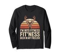 Fitness Deer in My Freezer Deer Hunting Long Sleeve T-Shirt