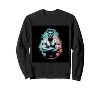 Fitness design muscular bodybuilder man Sweatshirt