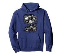 Fitness Dumbbells Inside Athlete Gym Halloween Costume Pullover Hoodie