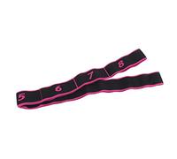 Fitness Elastic Bands Resistance Belt Yoga Sling Exercise Accessory Durable Stretchable for Home Gym Workout Yoga Pilates Training Red Blue Rose Red Yellow 86x4cm (Rose Red)