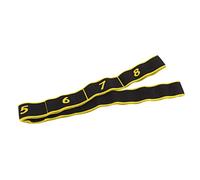 Fitness Elastic Bands Resistance Belt Yoga Sling Exercise Accessory Durable Stretchable for Home Gym Workout Yoga Pilates Training Red Blue Rose Red Yellow 86x4cm (Yellow)