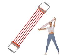 Fitness Elastic Rope, Resistance Ropes for Exercise, 5 Adjustable Spring Arm Stretching Bands, Elastic Ropes, Training Device Stretcher the
