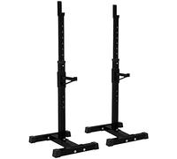 Fitness Equipment Dumbbell Bench Dumbbell Squat Racks, Adjustable Barbell Rack Holder Sturdy Steel Squat Barbell Free Be