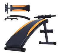 Fitness Equipment Foldable Sit Up Bench, Unisex Adult Adjustable Workout Bench for Home Gym Ab Exercises, Heavy Duty Fitness Equipment for Man/Women