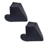 Fitness Equipment Foot Covers 40mm Square Plastic 2pcs(50 * 50mm)