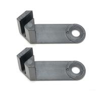 Fitness Equipment Pulley Guide Plate 2 Pack - for Smith Machine Steel Rope Fixing Plate, Smooth Guidance for Gym Cables, Plastic Anti-Slip Design, 80.5 x 24 x 36 mm