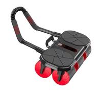 Fitness Gear - Abdominal Roller Wheel, Auto Rebound Ab Roller, Beginner Friendly Anti Slip Workout Equipment For Core Strength |ab Rollers Wheel For Home Gym Travel Women Men Adults Exercise