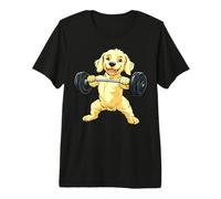 Fitness Golden Retriever Premium T-Shirt
