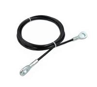 Fitness Gym Replacement Cable Pulley Cable,Adjust Length 78/118/ 157 Inch,Thick 6mm Steel Wire Rope Workout Equipment for Weightlifting,Crossfit,LAT Pulldown and Cable Machine Accessories