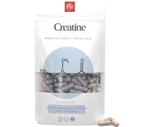 Fitness Health Creatine Monohydrate 60 Capsule 750mg - High Strength Supplement for Men & Women - Vegan Unflavoured Energy Supplement for Workout- Boost Energy & Physical Performance